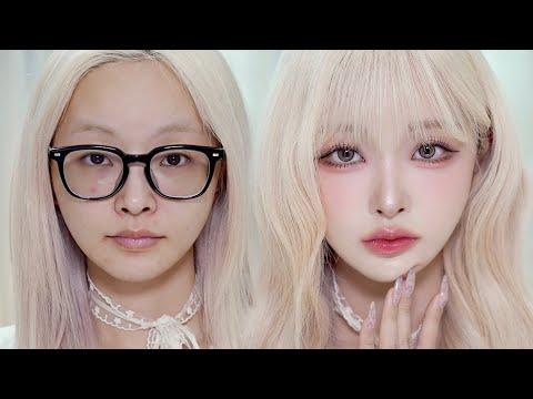 같은 사람 맞아,,?🏋🏻‍♀️💥 성형급 메이크업 스킬 차력쇼🍒| 요즘 바뀐 추구미에 대한 이야기💬 | 눈 2배 키우는 애교살, 뒷트임, 속눈썹 Tip
