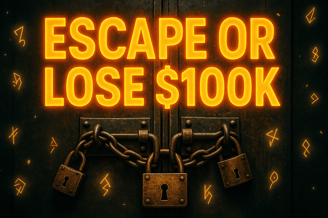 I Locked My Friends in a 60-Minute Escape Room for $100,000!